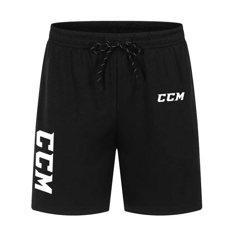 Description Picture 4 of itemCCM 2023 Summer New Jogger Shorts Men Casual Sweathshorts Gyms Workout Male Breathable Mesh Quick Dry Sport Shorts