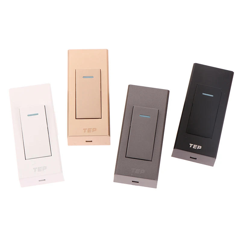 Description Picture 6 of item1 Gang 2 Way Surface Mount Switch Wire Hanging Installation Bedside On/Off Control Lamp Grey/White/Gold Panel Wall Light Switch