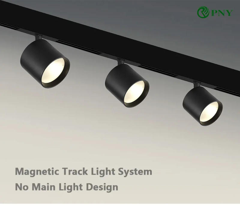 Description Picture 2 of itemPNY Tuya Zigbee DALI 48v Dimmable Smart LED Magnetic Track Light 10W 20W 30W Recessed Magnetic Rail Lighting Spotlight