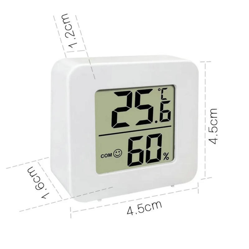 Description Picture 4 of itemRoom Mini Indoor Thermometer LCD Digital Temperature Room Hygrometer Gauge Sensor Humidity Meter Thermometer For Home Tool