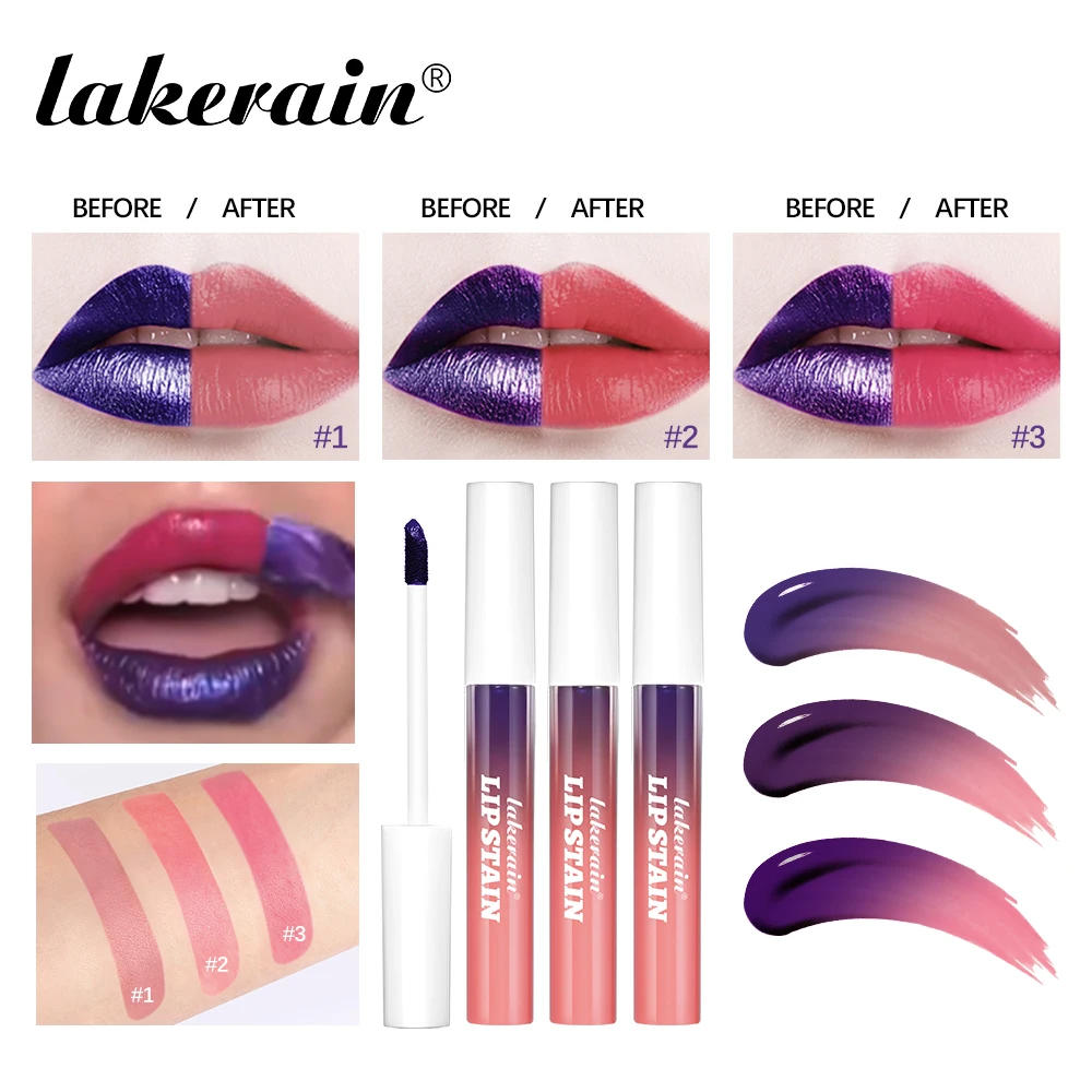 Description Picture 2 of itemMetallic Tear-Off Lip Stain Matte Tattoo Dyed Lip Tint Peel-Off Liquid Lipstick Waterproof Lasting No Fading Lip Gloss Cosmetics