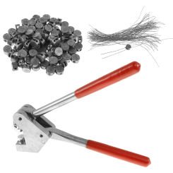 201Pcs Sealing Pliers Set Sealed Beans Sealing Wire Lead Sealing Pliers Calipers For Seal Water Meter Anti-Theft Sealin