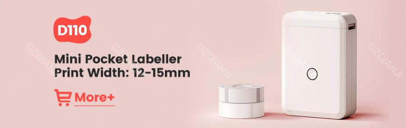 Description Picture 3 of itemNiimbot D110 D11 Label printer paper Waterproof Anti-Oil Price Label Sticker Transparent Pure Color Label thermal Sticker Paper