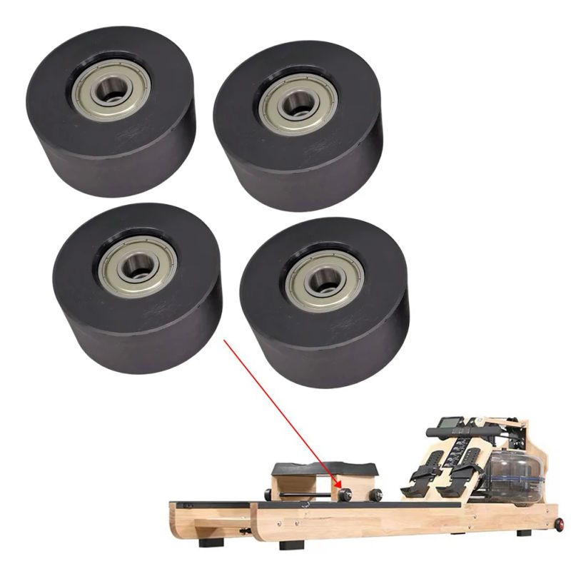 Description Picture 4 of item4pcs Water Rowing Machine Seats Wheel Seats Cushion Moving Wheel 45x21x8mm Repair Parts Rowing MachineAccessories