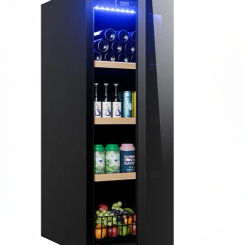 ice bar household living room constant temperature red wine cabinet tea beverage refrigerated fruit fresh-keeping cabinet