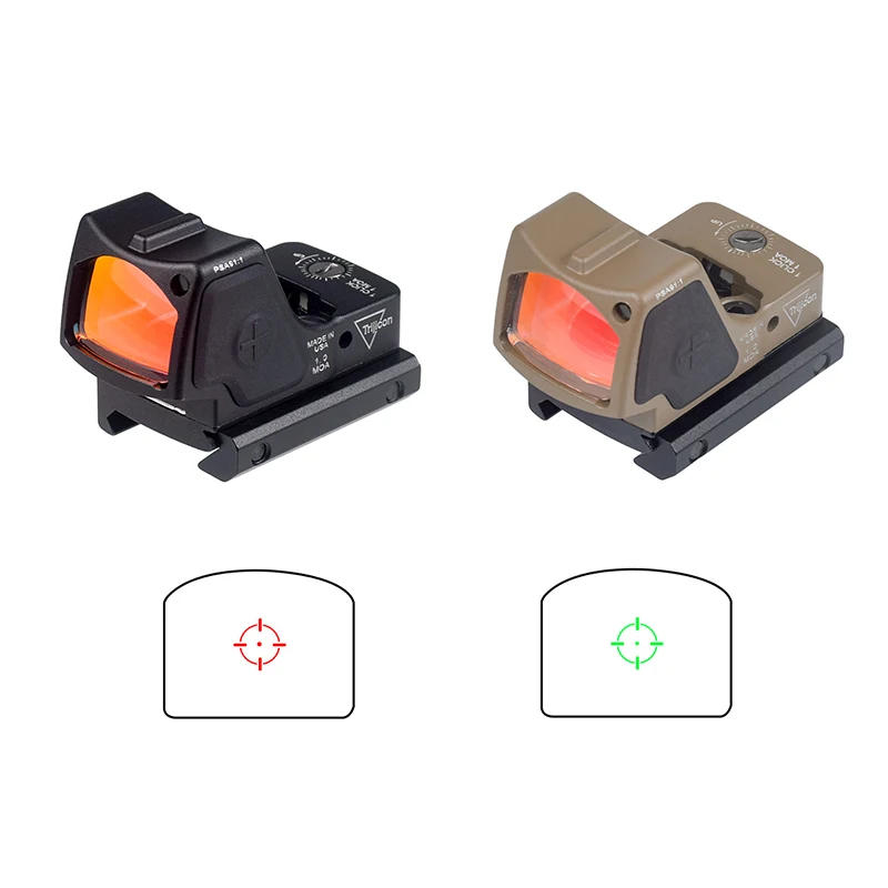 Description Picture 3 of itemTactical Metal Trijicon RMR RMR-HD Red Dot Sight Adjustable Collimator Pistol Reflex Glock For Hunting AR15 M4 Optics Scope