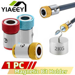 Universal Magnetic Ring for 6.35mm 1/4" Drill Bit Magnet Powerful Ring Strong Magnetizer Electric Screwdriver Bits