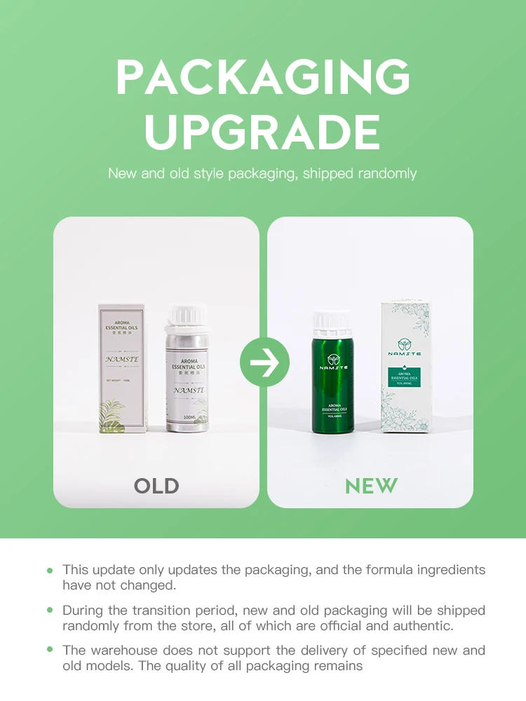 Description Picture 2 of itemNamste Diffuser Perfume Essential Oils Pure Plant Extrat Room Fragrant Electric Aromatic Oasis Fragrance Oil For Scenting Device