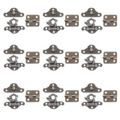Lock Jewelry Case Hinges Household Retro Buckles and Boxes Cabinet Zinc Alloy Accessories
