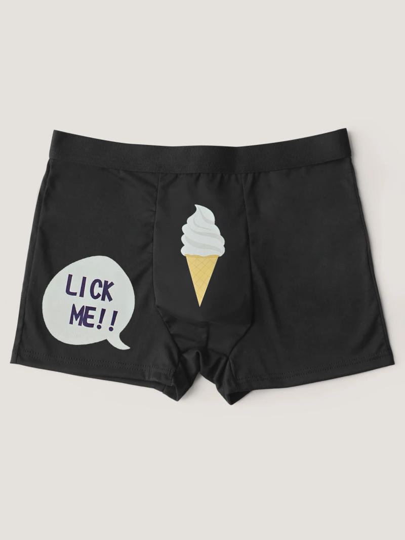 Description Picture 6 of itemMen's Boxer Briefs Printing Stretch Boxer Shorts Panties Soft Breathable Man Underpanty