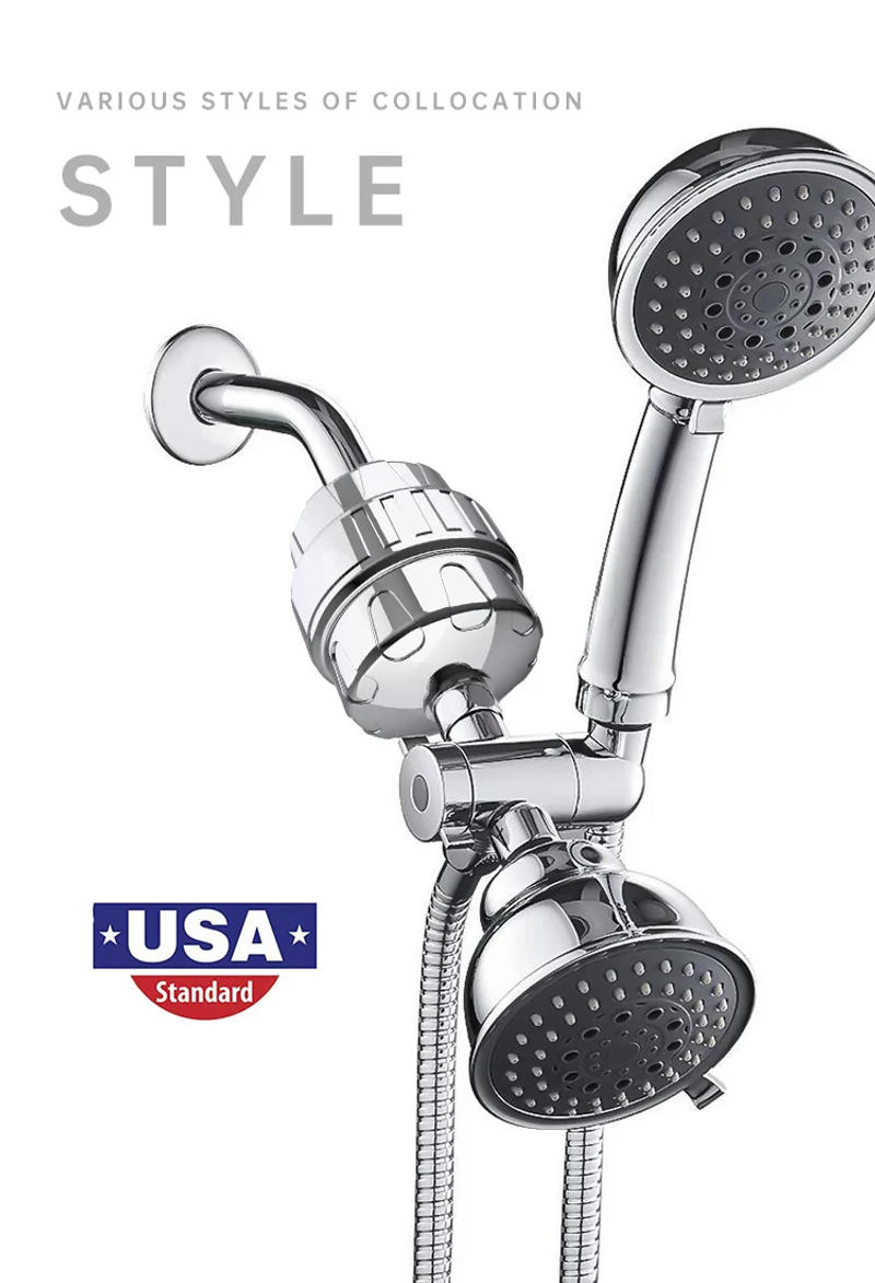 Description Picture 4 of item15 Layers of Filtration  Shower Water Filter Remove Chlorine Heavy Metals - Filtered Showers Head Soften for Hard Water