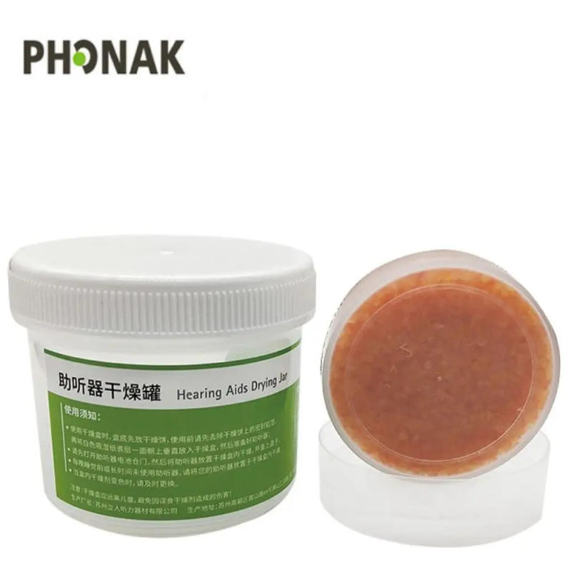 Description Picture 5 of itemHearing Aids Drying Kit Drying Jar Drying Dehumidifier Dryer (1 Drying Capsules and 1 Drying Jar) Phonak Dryer with Desiccant