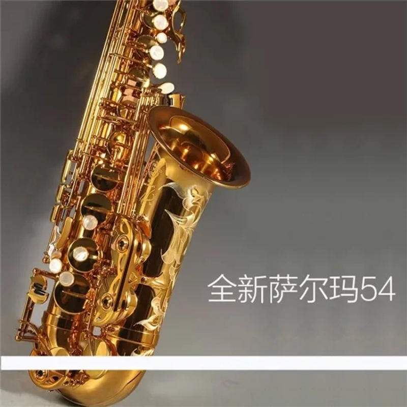 Description Picture 5 of itemHigh Grade Antique Finish Eb E-flat Alto Saxophone Sax Shell Key Carve Pattern Woodwind Instrument with Case Other Aeccessaries