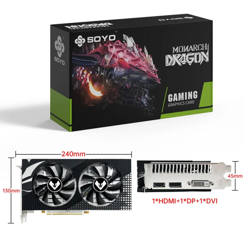 Description Picture 5 of itemMAXSUN AMD Radeon RX580 8G Graphics Card GDDR5 Video Card HDMI DP DVI PCIE3.0x16 Gaming GPU RX 580 Cards Computer components