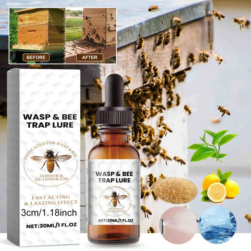 Description Picture 4 of itemBee Attractant Lure Bee Queen Pheromone Catching Bait Swarm Lure Beekeeping Attract Bait Swarm Commander Honeybee Trap Liquid