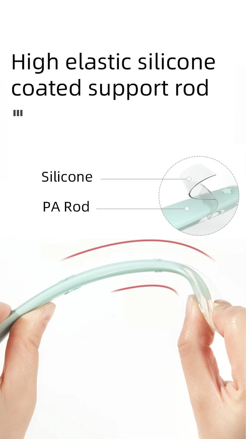 Description Picture 5 of item2 Pcs Baby Silicone Spoon Learning Spoon Set Stars Tableware Kids Soft Silicone Feeding Spoon Training Baby Reborn Silicone