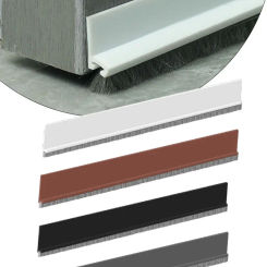 100CM Car Upholstery Glue PVC Brush Sealing Strip Door Bottom Sound Insulation Dust Strip Hotel Door Door Seam Doorstop Foam