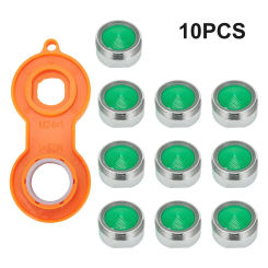 Bathtub Parts Faucet Aerator Faucet Nozzle 11pcs 24mm Outer Diameter High Quality M24 External Thread Brand New
