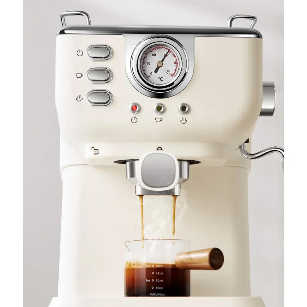 Description Picture 3 of itemHouselin Espresso Coffee Machine 20 Bar, Professional Espresso Maker Cappuccino Machine with Steam Milk Frother