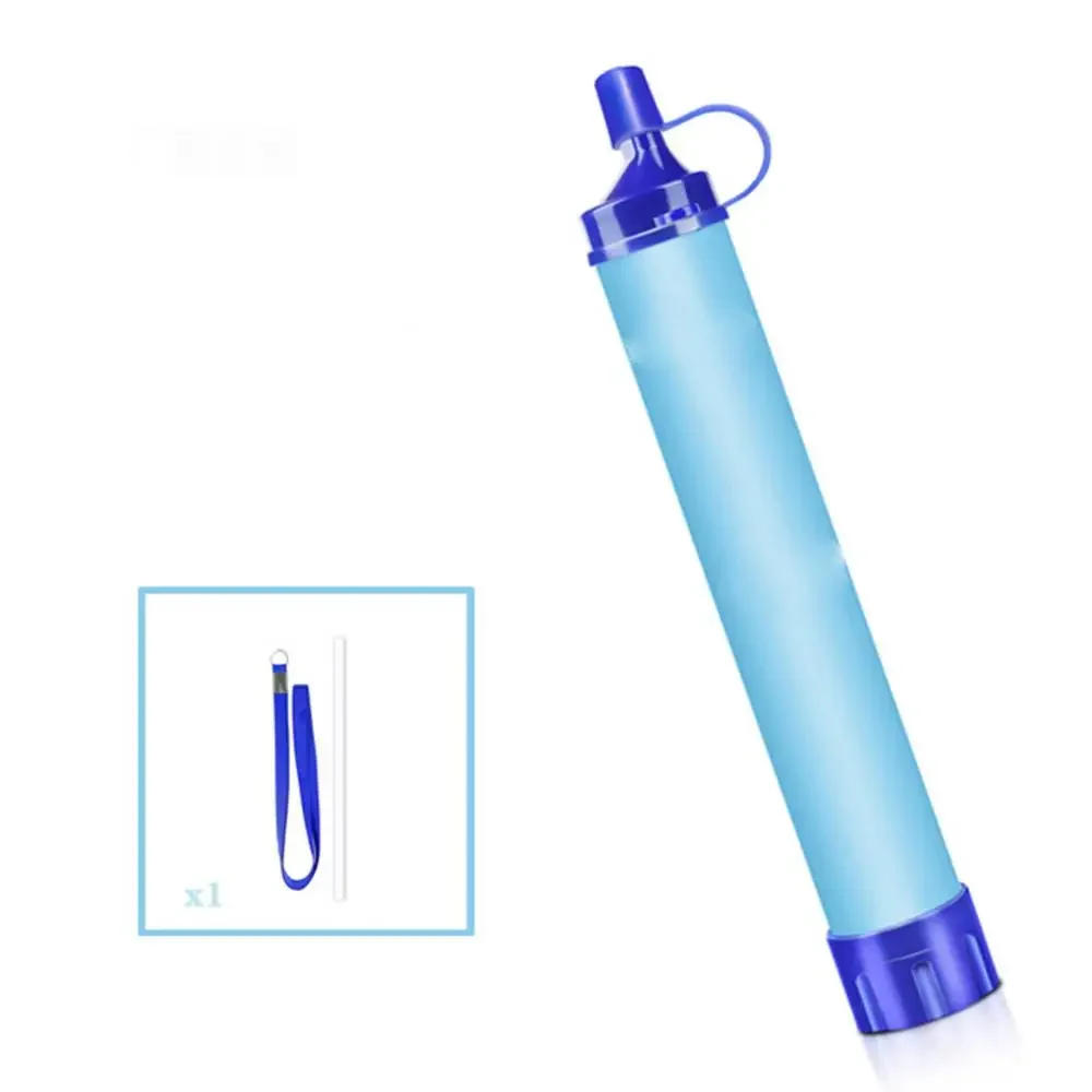 Description Picture 4 of itemOutdoor Water Purifier Camping Hiking Emergency Life Survival Tools Portable Purifier Water Filter Straw Travel Cooking Supplies