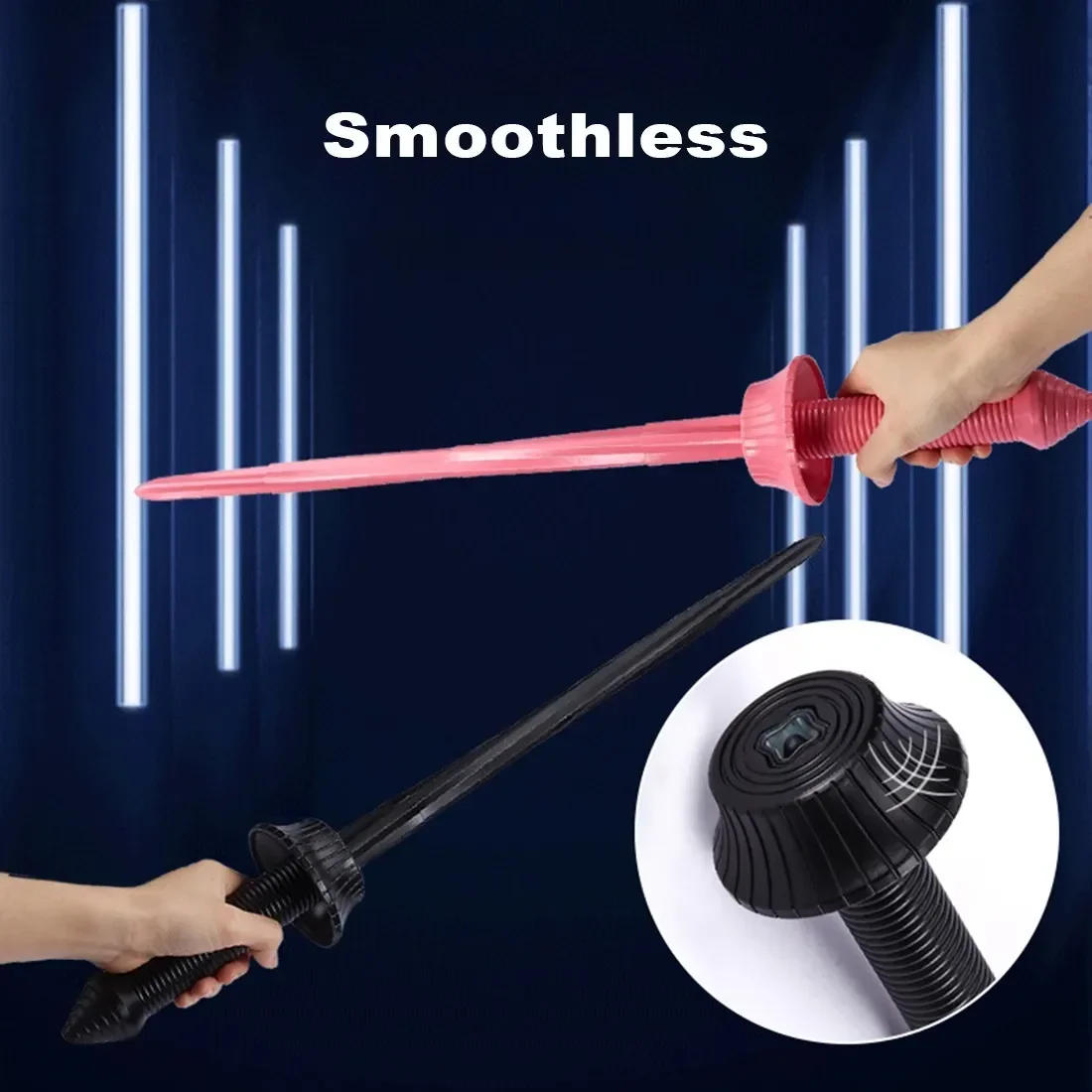 Description Picture 5 of item68CM 3D printed gravity telescopic sword toy gravity knife creative handmade telescopic toy gift model art trend decoration