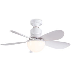 30W LED Fan Lamp with Remote Control Decorative Ceiling Fanlight 3 Speeds Adjustable Modern Ceiling Fanlight for Home Bedroom