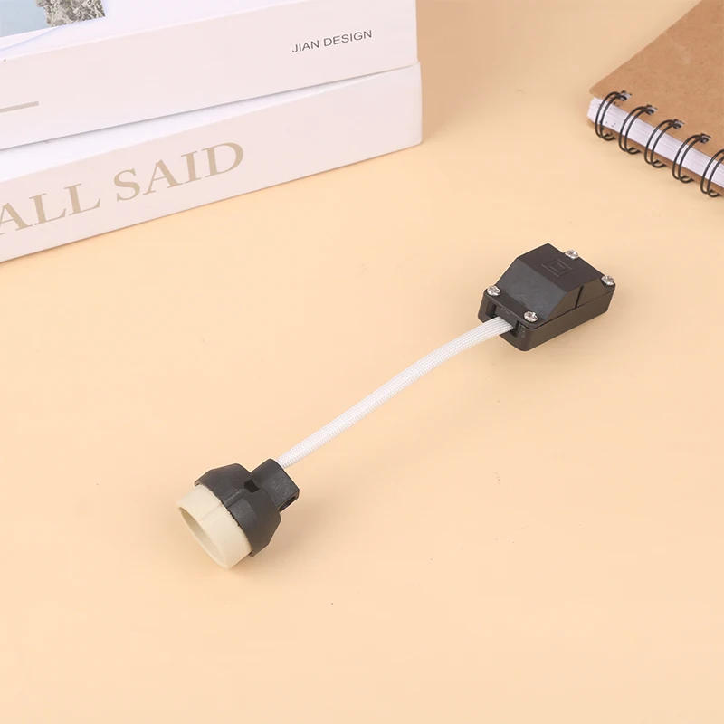 Description Picture 3 of itemHot New Socket Lamp Base Holder GU10 Bulb Light Adapter Connector Converter Ceramic Wire