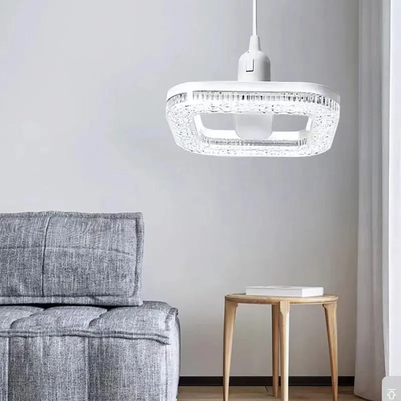 Description Picture 5 of item18W 24W pendant light AC220V LED ceiling light crystal E27 bulb Living room, Bedroom,Dining room corridor, Indoor lighting