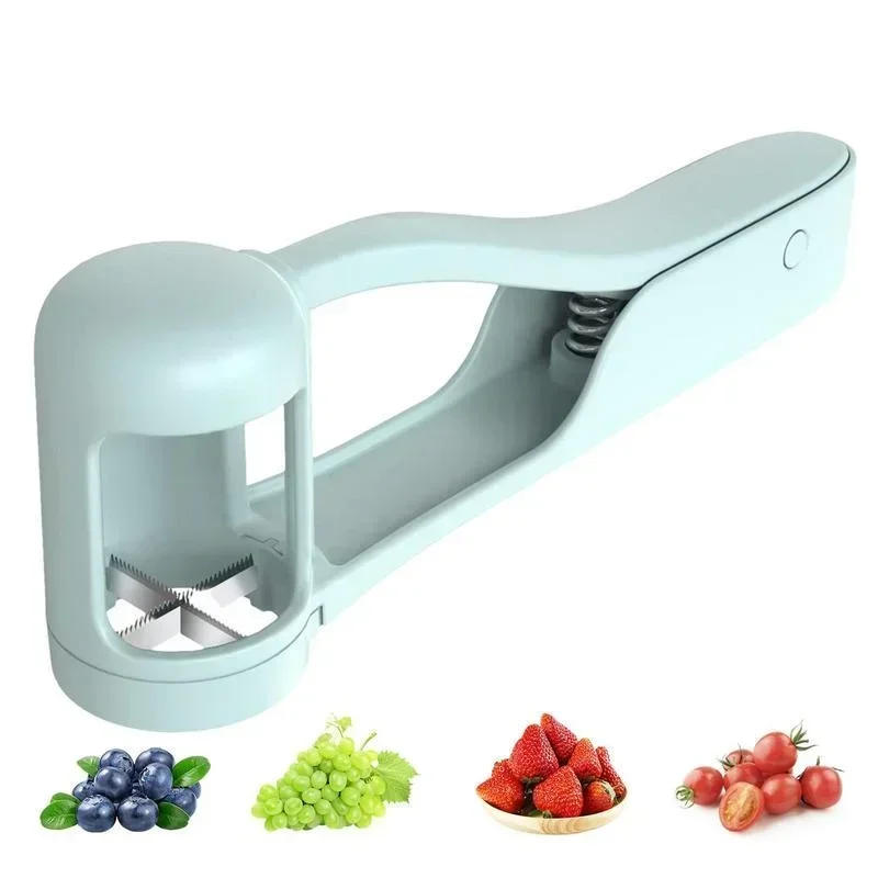 Description Picture 6 of itemTomato Slicer Cutter Grape Tools Cherry Fruit Salad Splitter Artifact for Toddlers Small Kitchen Accessories Cut Gadget for Baby