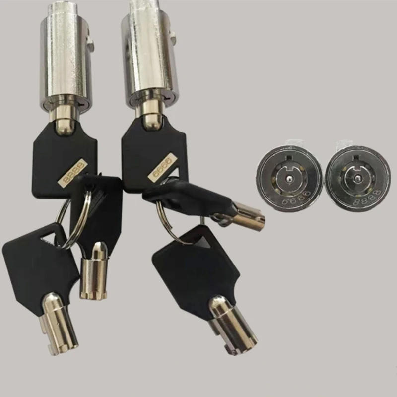 Description Picture 6 of itemAlloy Lock Universal Size Keys Vending Machine Cylinder Lock Keys Cabinet Anti-pry Lock With Keys