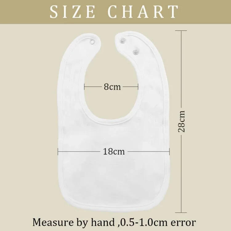 Description Picture 2 of itemFunny Spanish Printed Baby Outfit Bibs Boys Girls Cotton Bib Newborn Heart Print Saliva Towel  Infant Outfits Bib Best Gifts