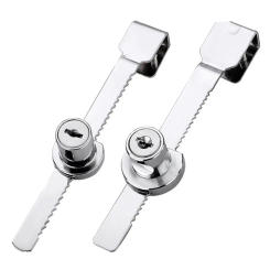 for 2mm-6mm Display Case Cabinet Door Lock with Key 328 Window Lock Sliding Glass