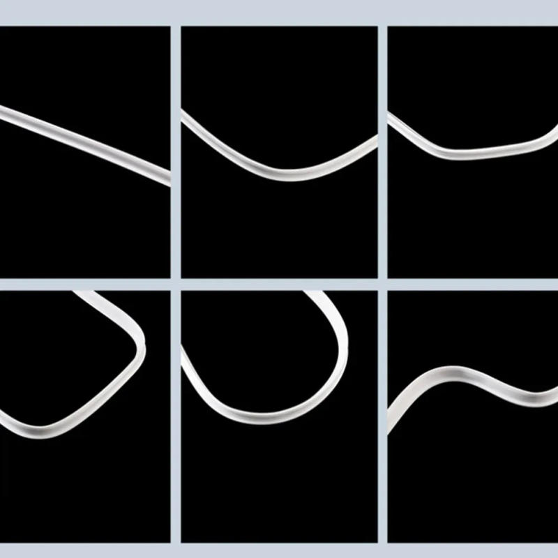 Description Picture 3 of itemBathroom Water Stopper Retention Water Barrier Strip Shower Dam Flood Barrier Dry And Wet Separation Blocker Silicone Seal Strip