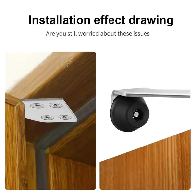 Description Picture 6 of itemHardware Stainless steel Water-proof Furniture Hinge Door Buffer Door Resistance Door Stopper