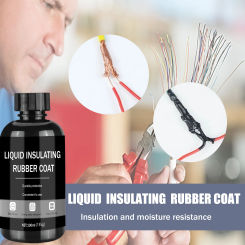 25/50/100ml Liquid Electrical Tape Waterproof Insulating Tape Repair Electrical Wire Cable Liquid Insulation Paste Fix Line Glue