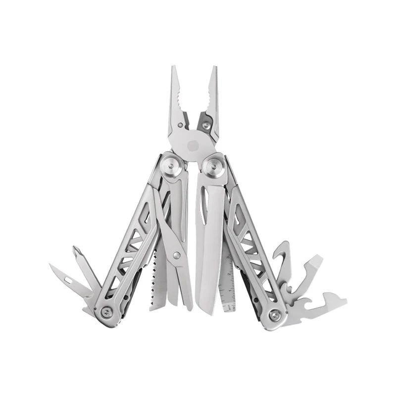Description Picture 2 of itemMulti-functional Pliers Stainless Steel Outdoor Multi-purpose Tool Emergency Knife and Scissors Combination Needle Nose Pliers