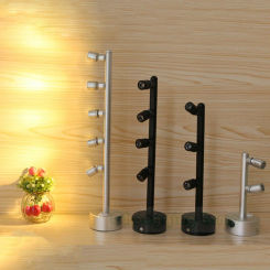 Jewelry Showcase Led Rechargeable Multi-head Vertical Pole Spot Light Energy-Saving Super Bright Exhibition Hall Portable Wirele