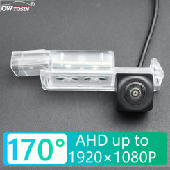 170Degree AHD 1920x1080P Car Rear View Camera For SEAT Ibiza FR 2017-2019 hatchback Leon MK2 MK3 Toledo Mk4 (NH) Night Vision