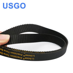 Closed Loop Timing Belt Transmission Belts HTD 3M-255-15 Perimeter 225 228 267 300 309 324 354 mm Customized Width 10 15 mm