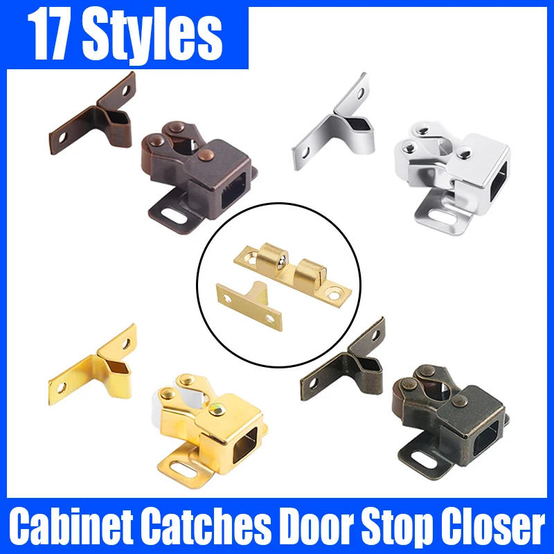 Description Picture 2 of item5PCS Cabinet Catches Door Stop Closer Stoppers Damper Buffer Door Catches Door Closer For Wardrobe Hardware Furniture Fittings