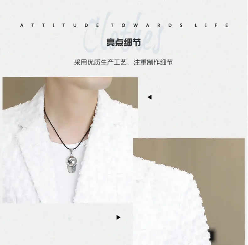 Description Picture 5 of itemSummer Quarter Sleeved Suit Jacket for Men's Thin Casual Business Blazers Hollow Out Sexy Stage Performance Hairstylist Coats