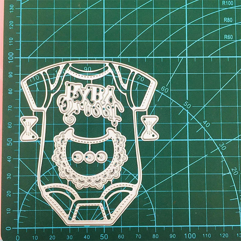 Description Picture 5 of itemBaby Clothes Cutting Dies Embossing Handicrafts Mold Scrapbook Paper Craft Knife Mould Blade Punch Stencils Dies