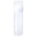 120ml Hair Root Comb Applicator Bottle Dispensing Hair Dye Applicator Comb Brush Salon Hair Coloring Hairdressing Styling Tools