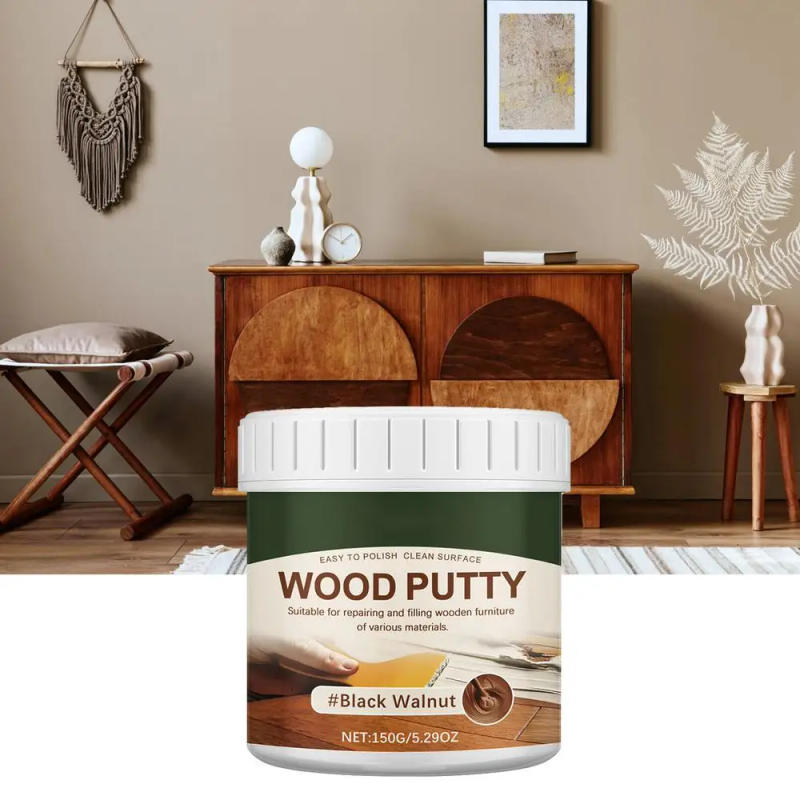 Description Picture 4 of itemWood Putty Filler Paintable Long-Lasting Exterior Wood Filler Wood Furniture Repair Kit Professional Wood Hole Filler Stainable