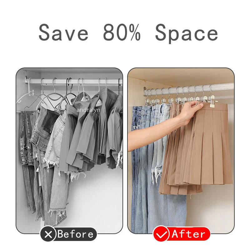 Description Picture 3 of itemStainless Steel Clothespins Laundry Clothes Pegs With Hook Pants Hanger Portable Hanging Clothes Clips Closet Clothes Organizer