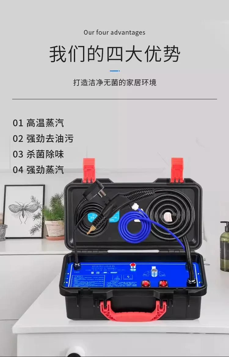 Description Picture 4 of item220V Steam Cleaner High Pressure Multi Function Washer for Home Appliances and AC Cleaning