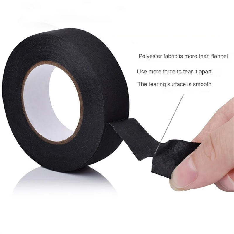 Description Picture 3 of itemElectrical Tape Heat Resistant Harness Tape Insulation Automotive Fabric Cloth Tape Waterproof Noise Resistance Adhesives Tape