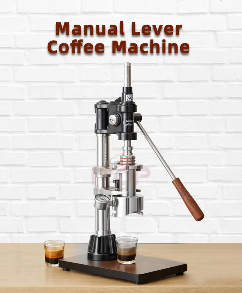 Description Picture 2 of itemITOP 1-16 Bar Hand-pressed Coffee Machine Manual Espresso Commercial Home Extraction Variable Pressure Lever Coffee Maker