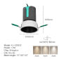 Recessed 12W