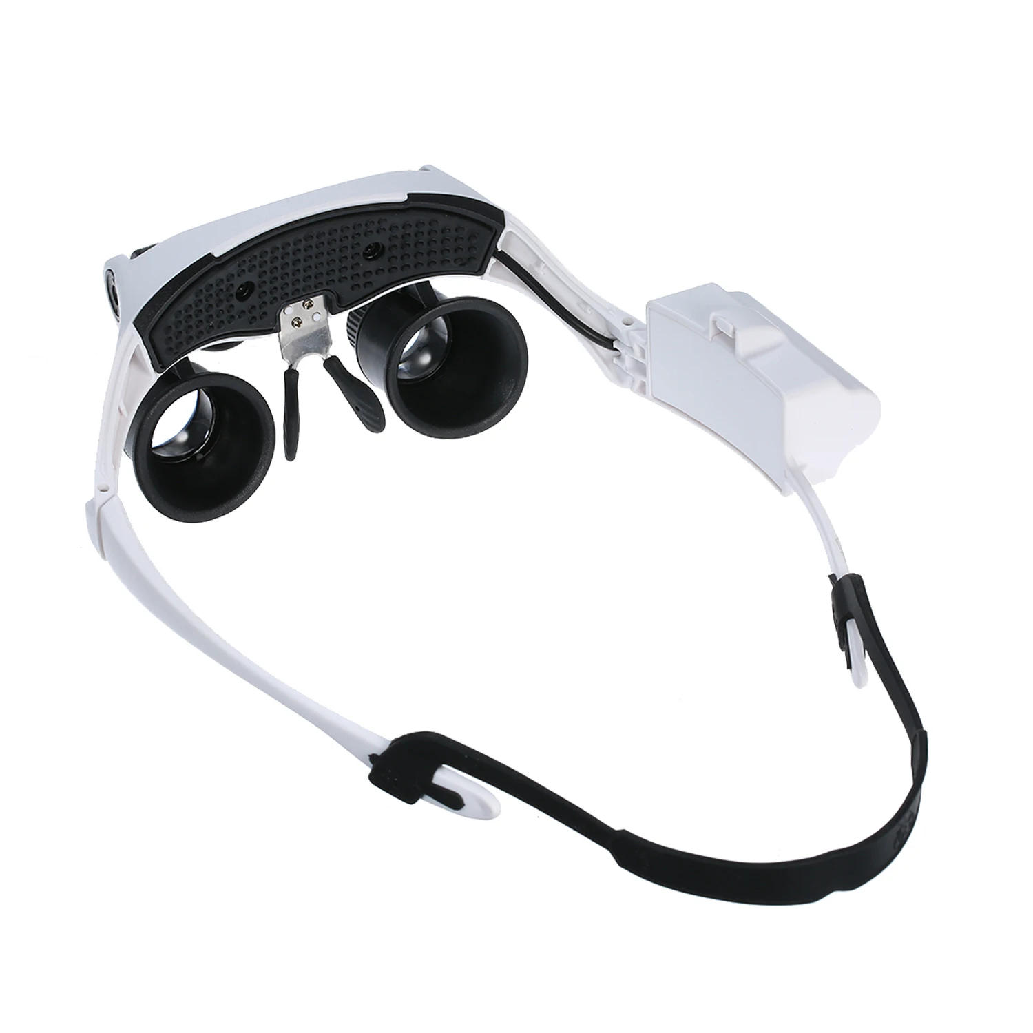 Description Picture 3 of itemGlasses Magnifier With 2 LED Lights 6 Replaceable Lenses 6X 8X 10X 15X 20X 25X Magnifying Glass Illuminated Magnifier Loupe